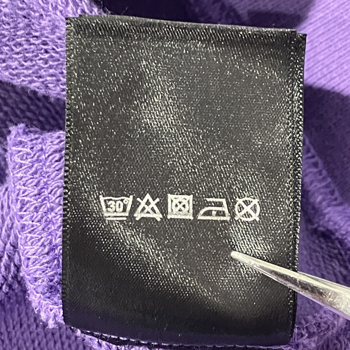 Purple hoodie with logo printフーディーUA63HD321U