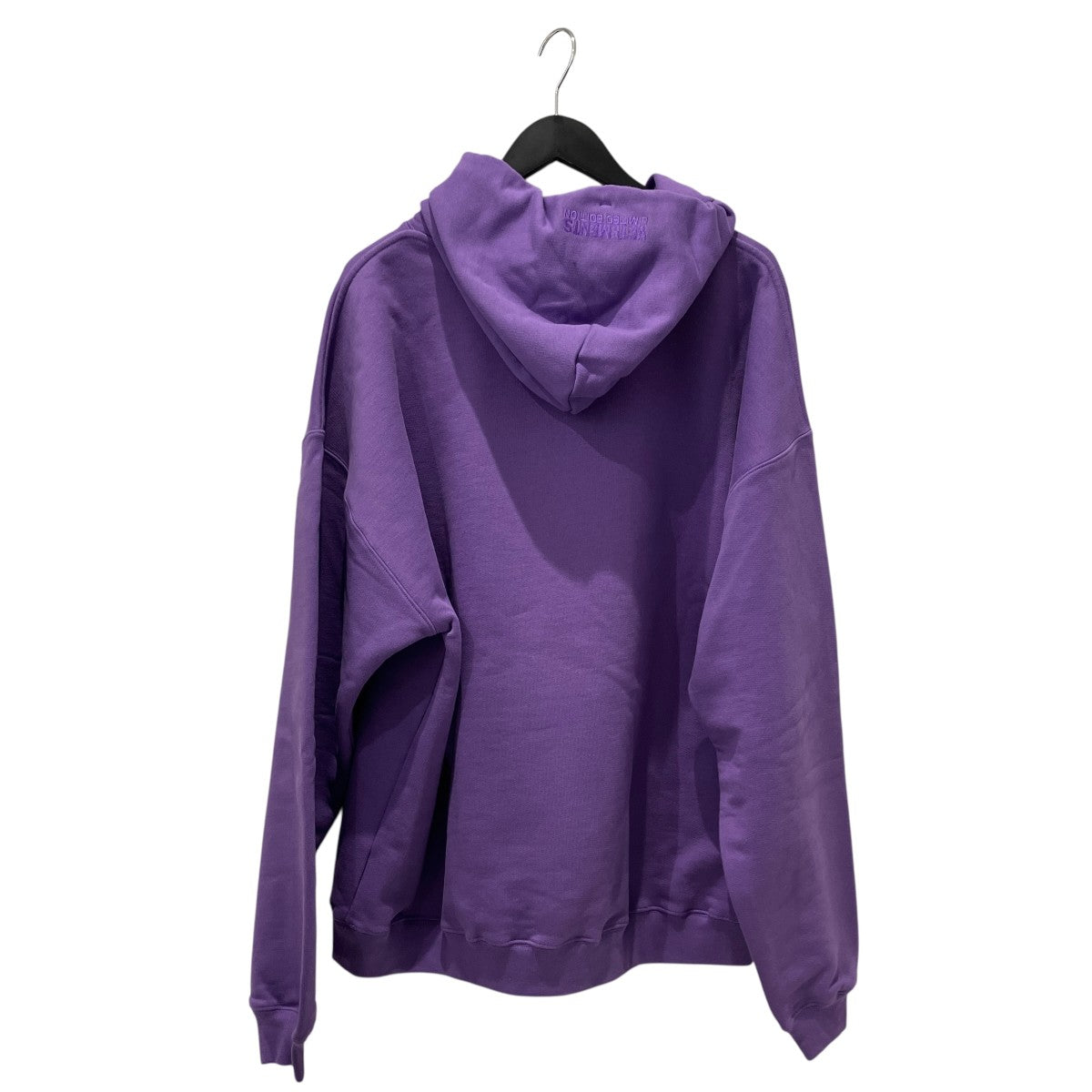 Purple hoodie with logo printフーディーUA63HD321U