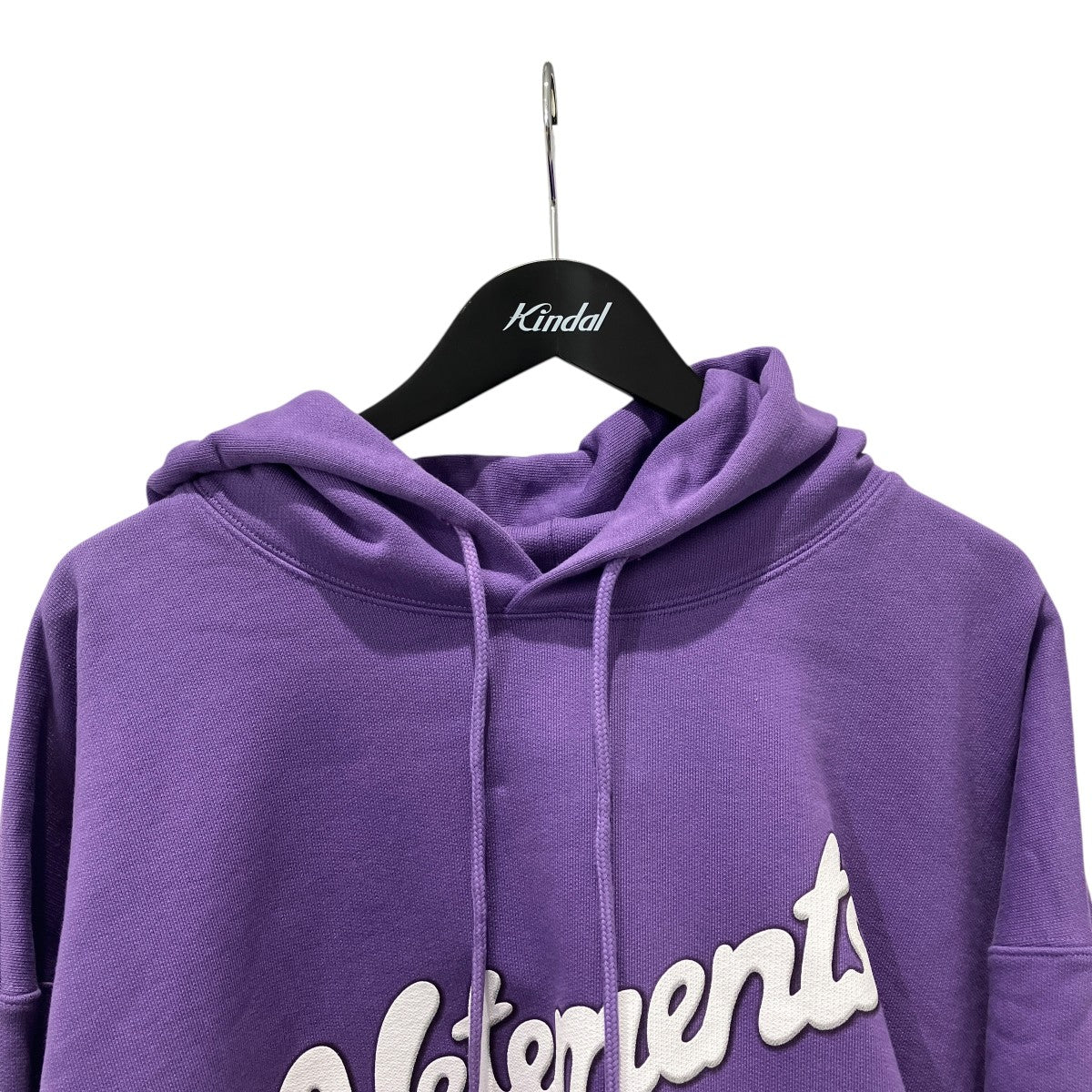 Purple hoodie with logo printフーディーUA63HD321U