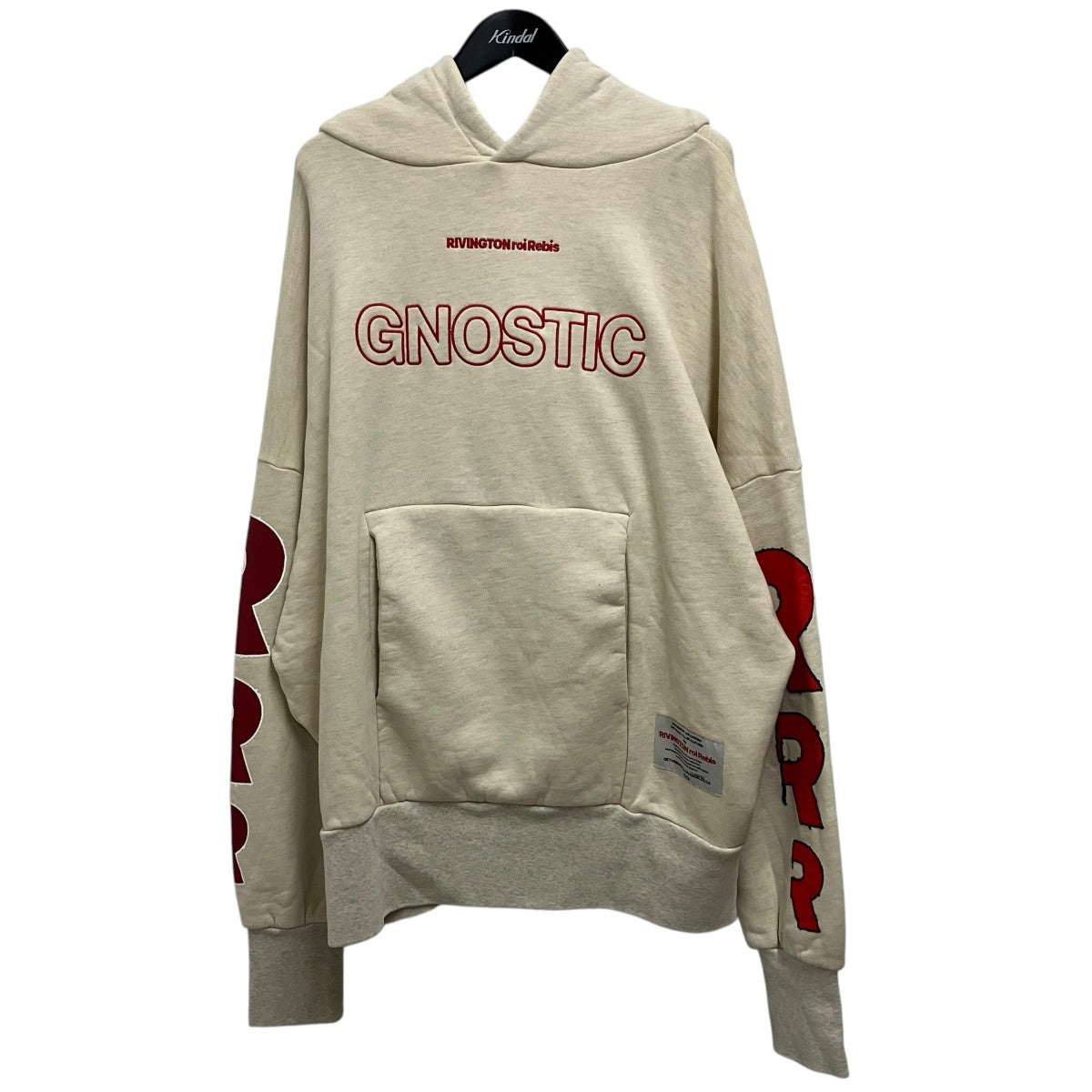 RRR123 RIVINGTON roi Rebis GNOSTIC HOODIE HEATHERパーカー 古着・中古-1枚目のアイテム画像
