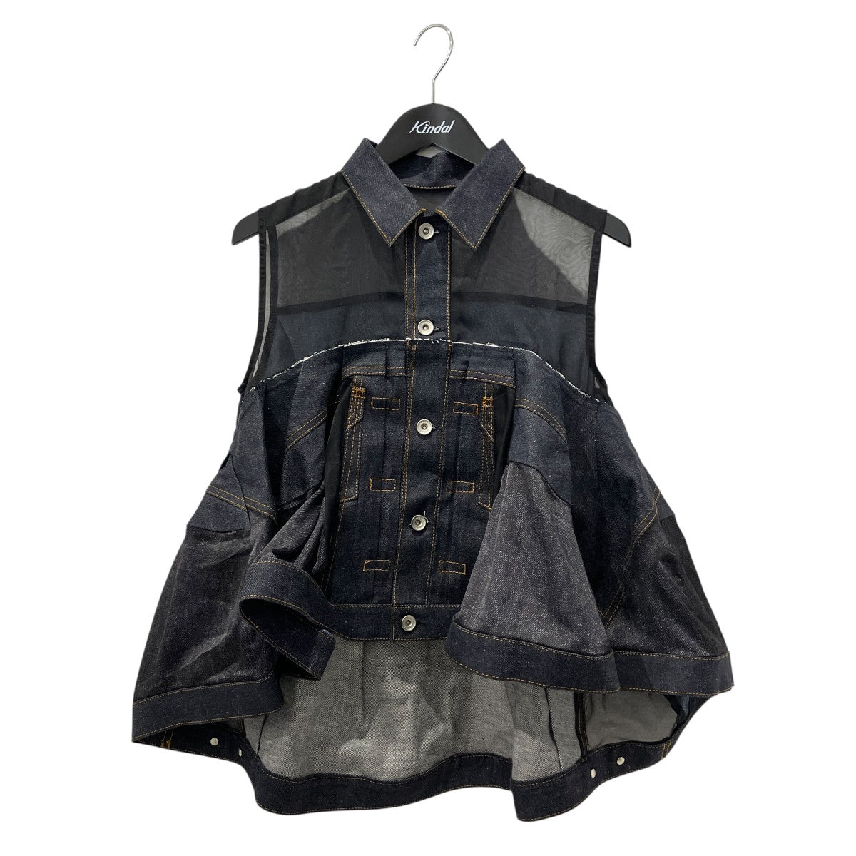 25SSDenim Mix Shirtデニムジャケット25-07715