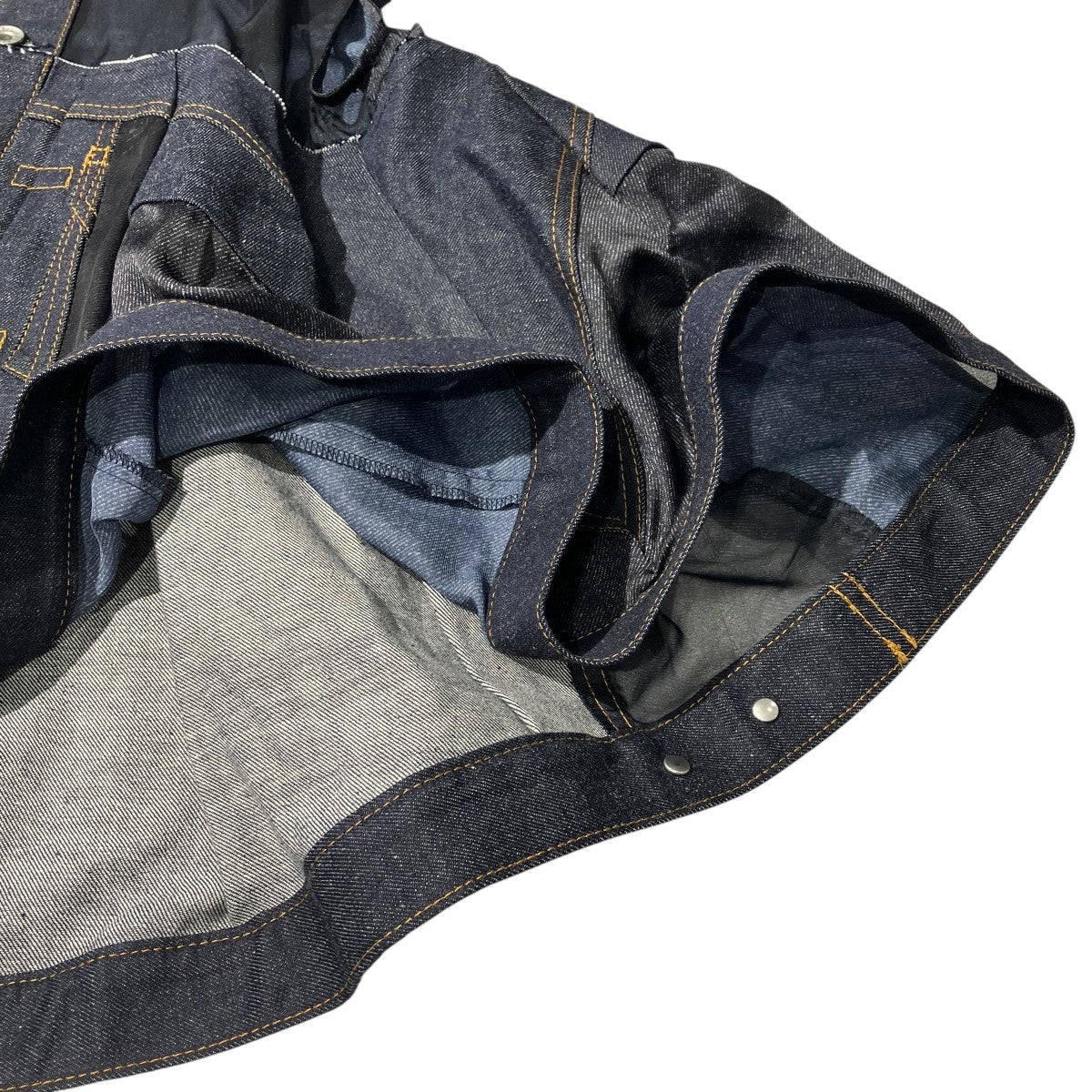 25SSDenim Mix Shirtデニムジャケット25-07715