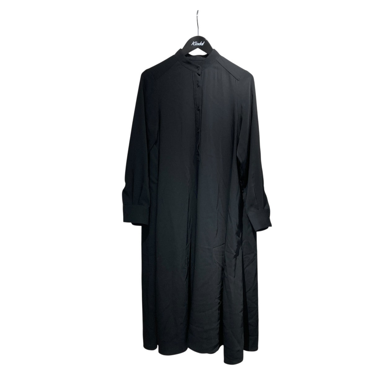 21SSSatin Band Coller DressシャツワンピースGL211-60125B