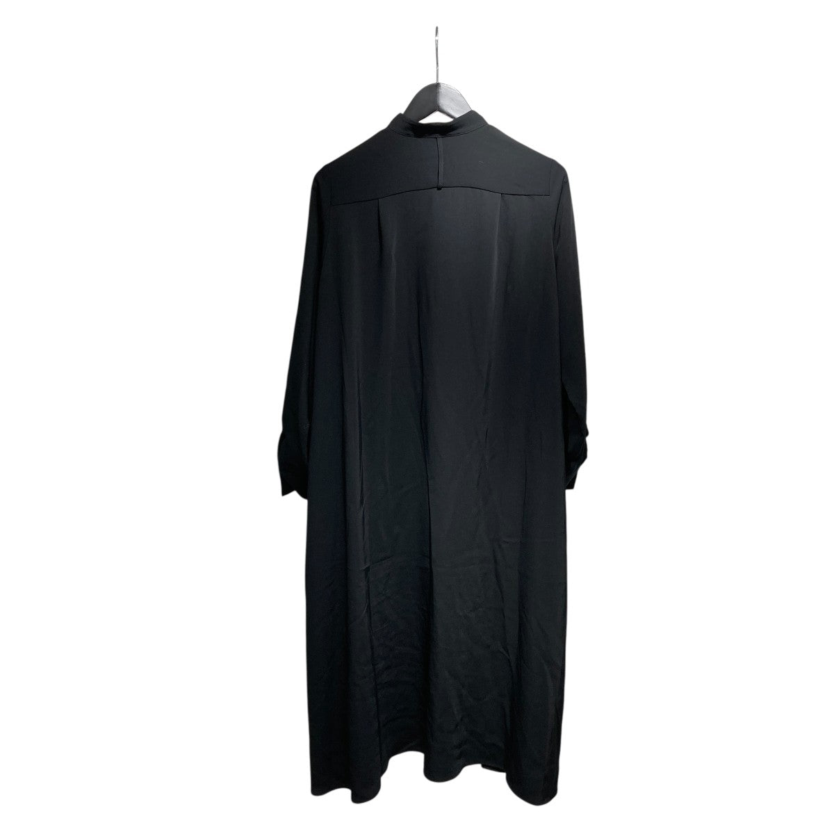 21SSSatin Band Coller DressシャツワンピースGL211-60125B