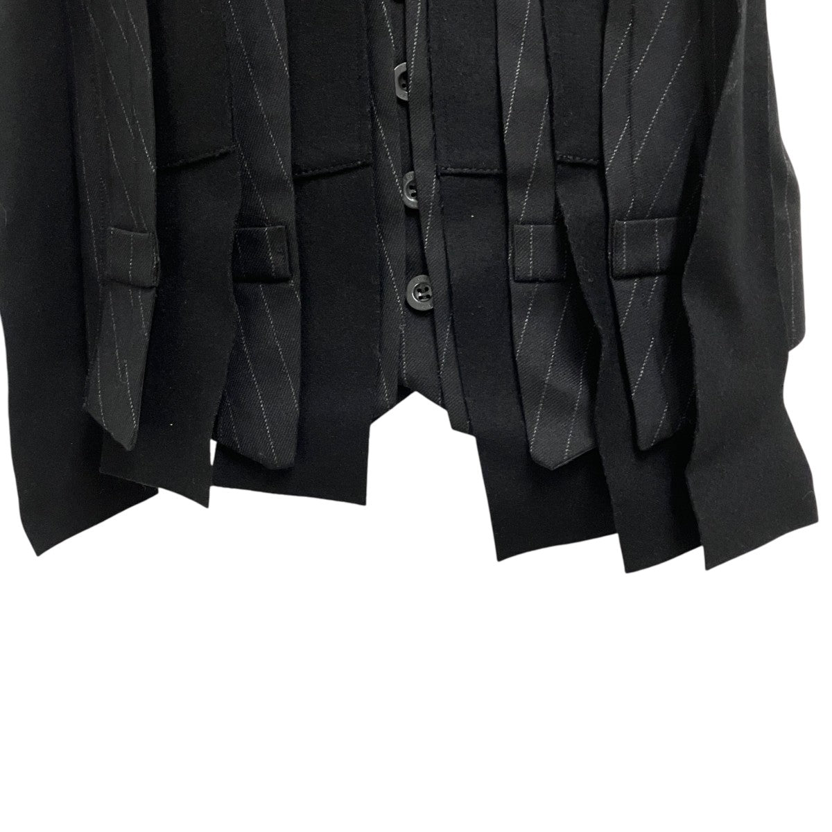 sacai(サカイ) ストライプドッキングジレベストベスト24-07406 24