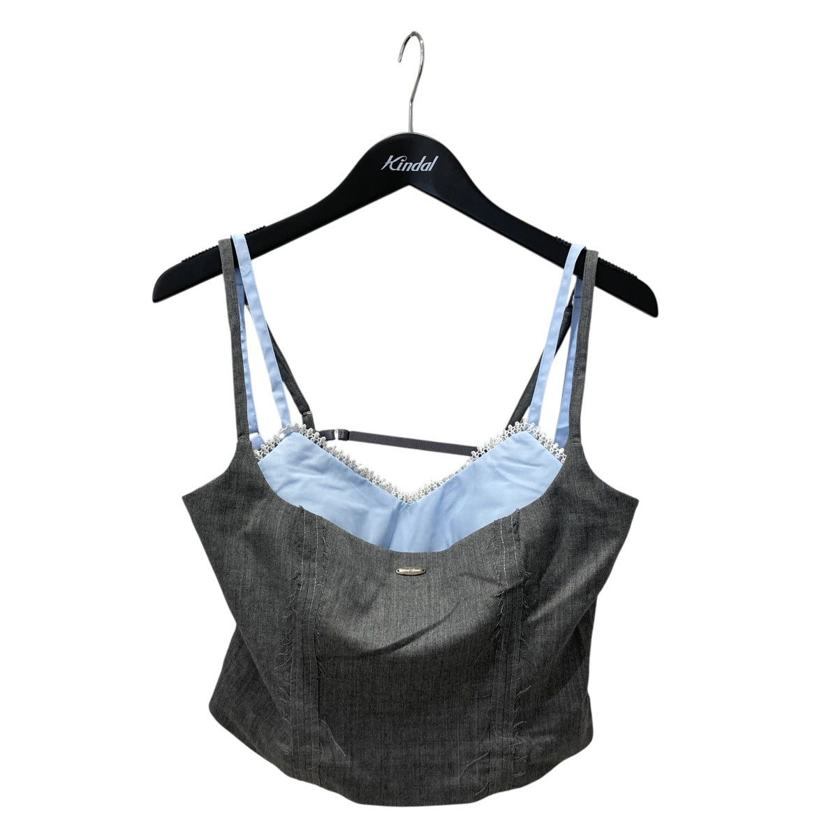 26SSSEAM FRAYED BUSTIER TOPキャミソールTD26SS-TP52