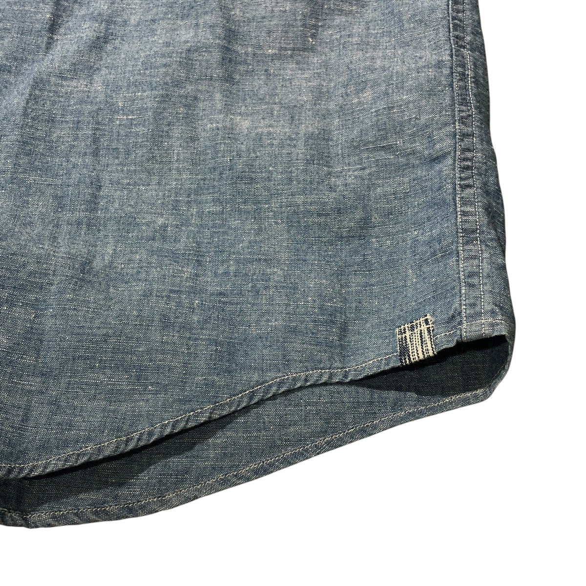 ELGIN CHAMBRAY L Sシャンブレーシャツ0124105011016