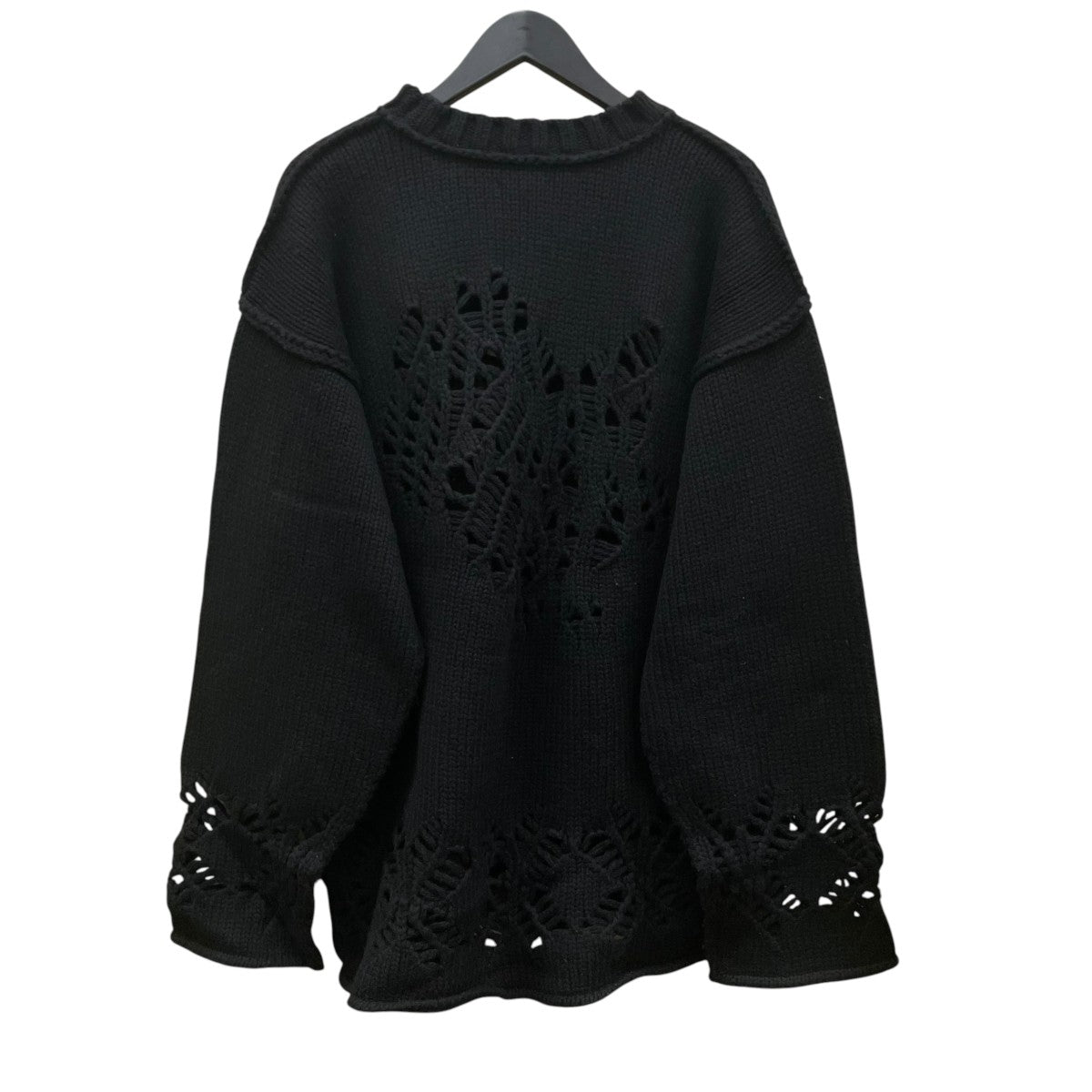23AWEAGLE PATTERN DAMAGE KNITニット23A0130