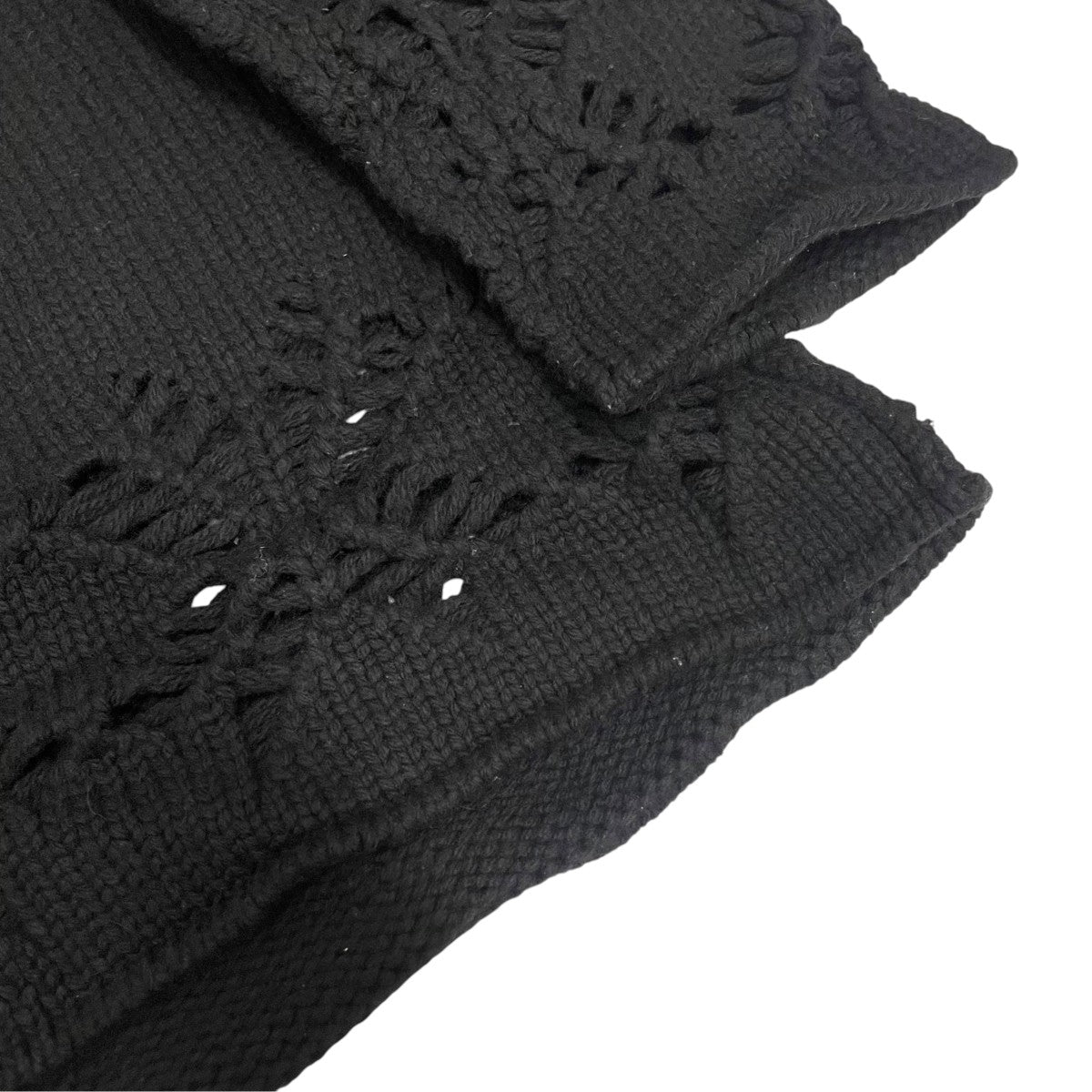 23AWEAGLE PATTERN DAMAGE KNITニット23A0130