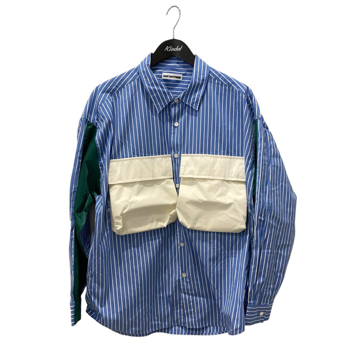 BIG POCKET OVERSIZED SHIRT長袖シャツMGMFB243263-086