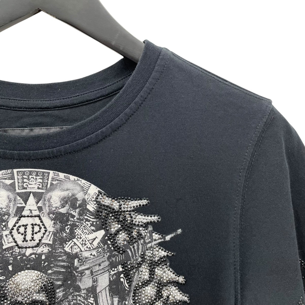 スカルラインストーンTEE