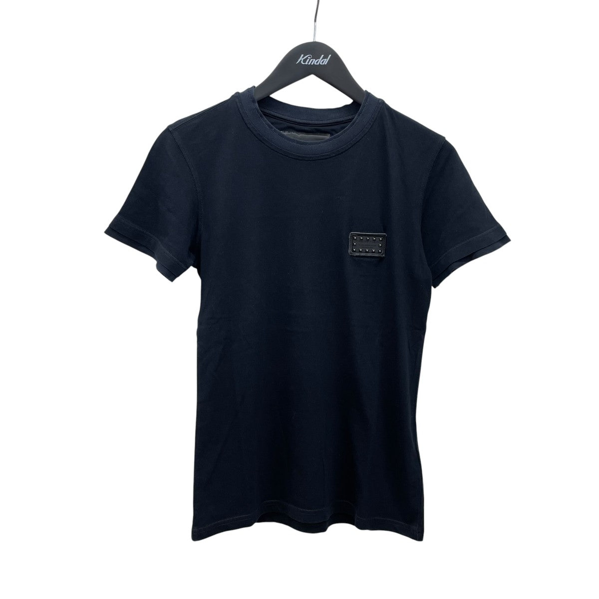 スタッズプレート付きTシャツ