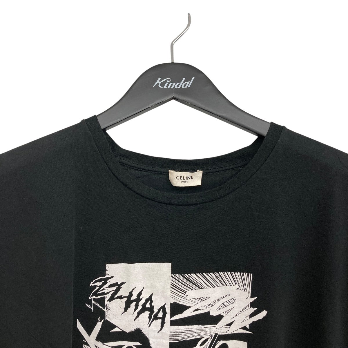 KIMONO SLEEVE T-SHIRT IN PRINTED JERSEYノースリーブカットソー2X235381E
