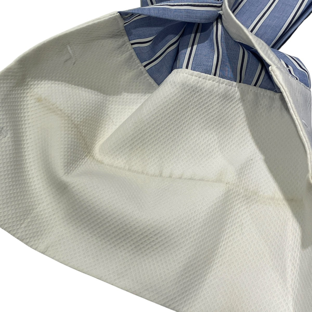 3AWChiffon Mix Cotton Poplinシャツ23-06918