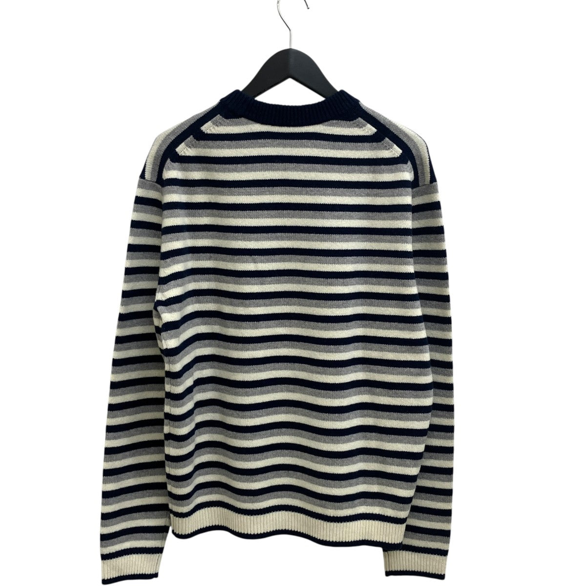 FOX HEAD INTARSIA STRIPED COMFORT JUMPER STRIPEセーターNM00802KM0329