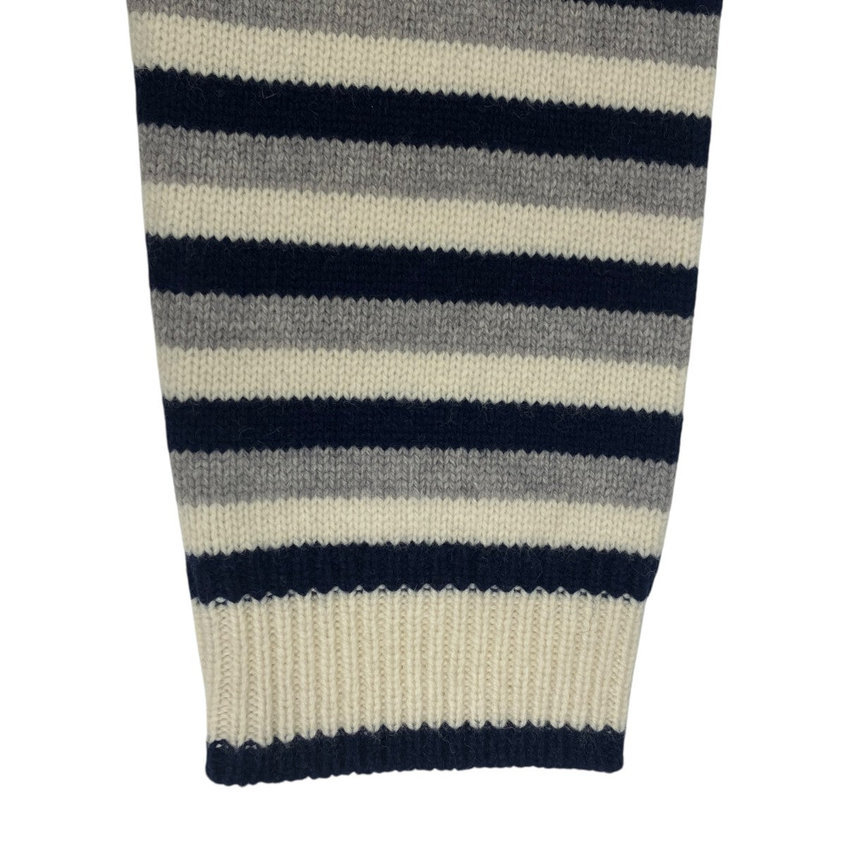 FOX HEAD INTARSIA STRIPED COMFORT JUMPER STRIPEセーターNM00802KM0329