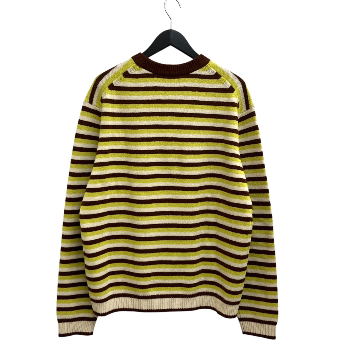 FOX HEAD INTARSIA STRIPED COMFORT JUMPER STRIPEセーターNM00802KM0329