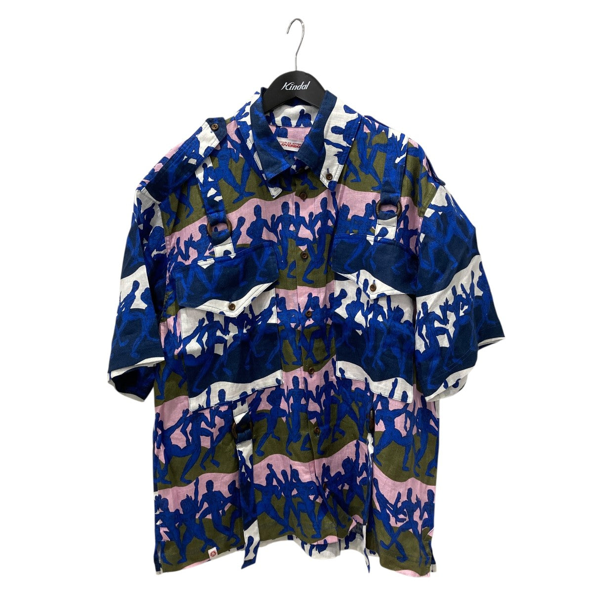CARGO SHIRT BLUE RUNERS半袖シャツCJLSS23CSH