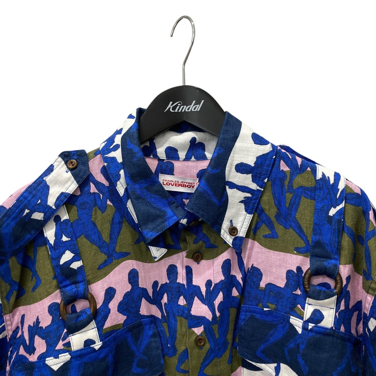 CARGO SHIRT BLUE RUNERS半袖シャツCJLSS23CSH