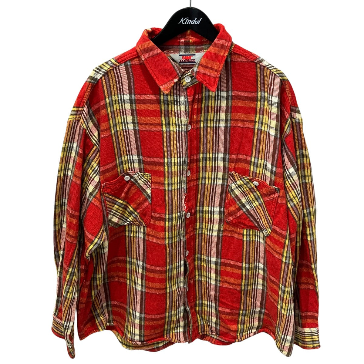 FLANNEL SHIRTチェックシャツSM-HR1-0000-042