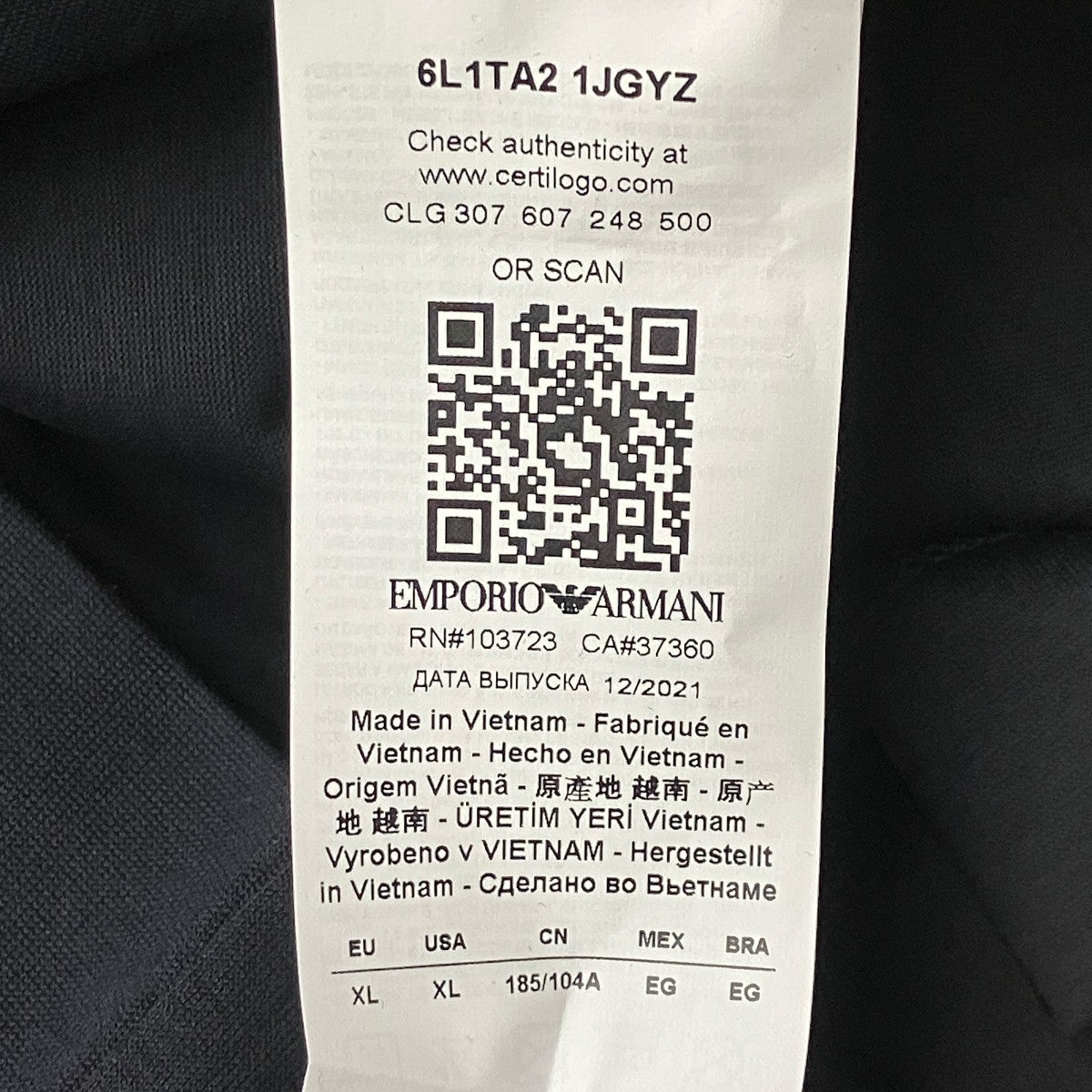 クルーネックTシャツ6L1TA2
