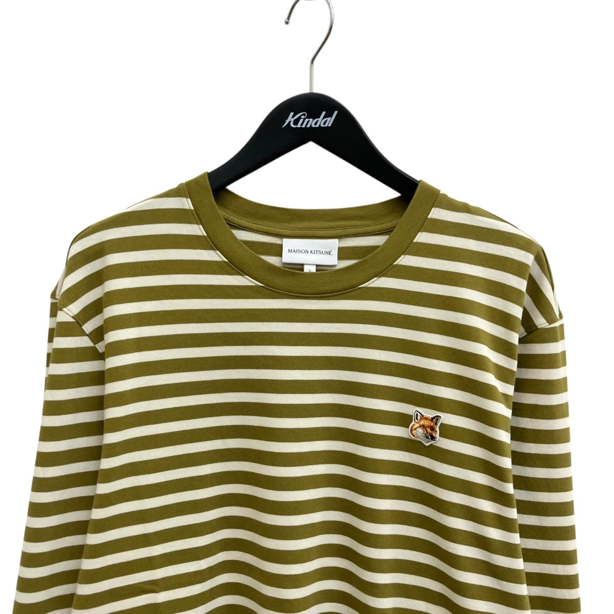 MAISON KITSUNE(メゾンキツネ) FOX HEAD PATCH REGULAR MARIN TEE