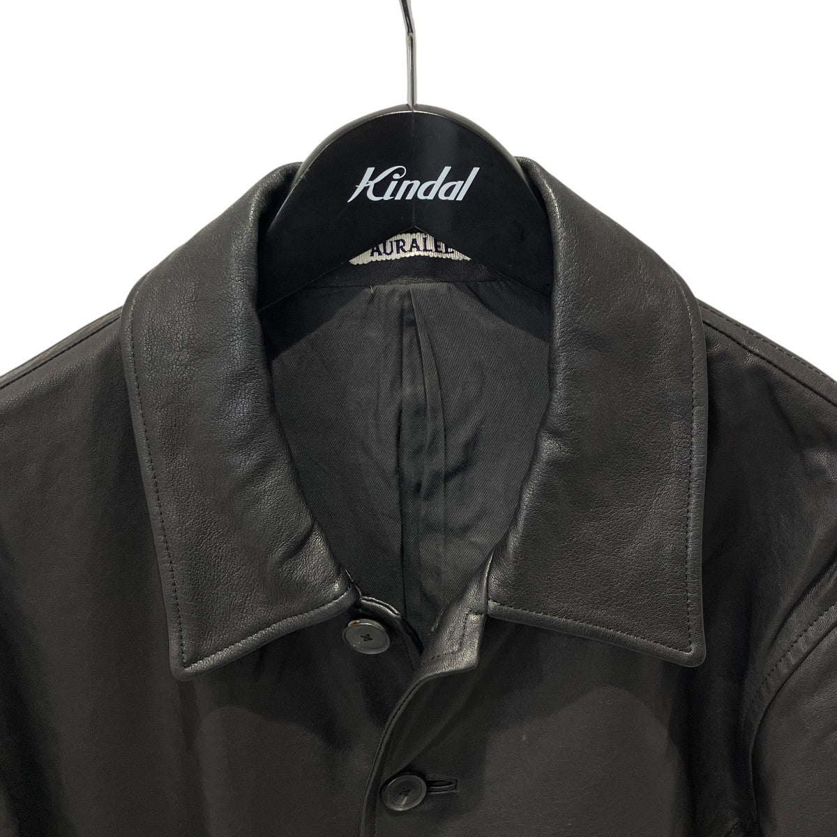 AURALEE(オーラリー) 26SSTEXTURED LAMB LEATHER BLOUSONレザーコート
