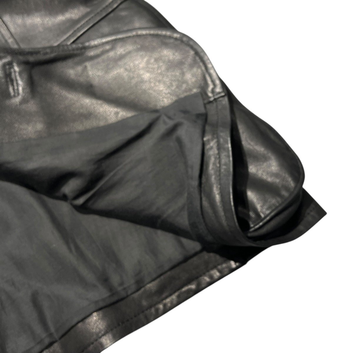 AURALEE 26SSTEXTURED LAMB LEATHER BLOUSONレザーコートA26SB01BL 古着・中古-5枚目のアイテム画像