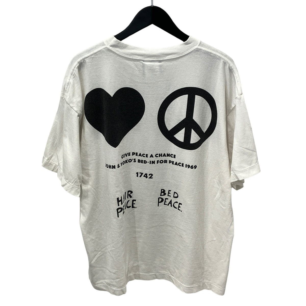 SAINT MICHAEL×JOHN LENNON 26SS半袖TシャツSM-MK8-000-C27 古着・中古-2枚目のアイテム画像