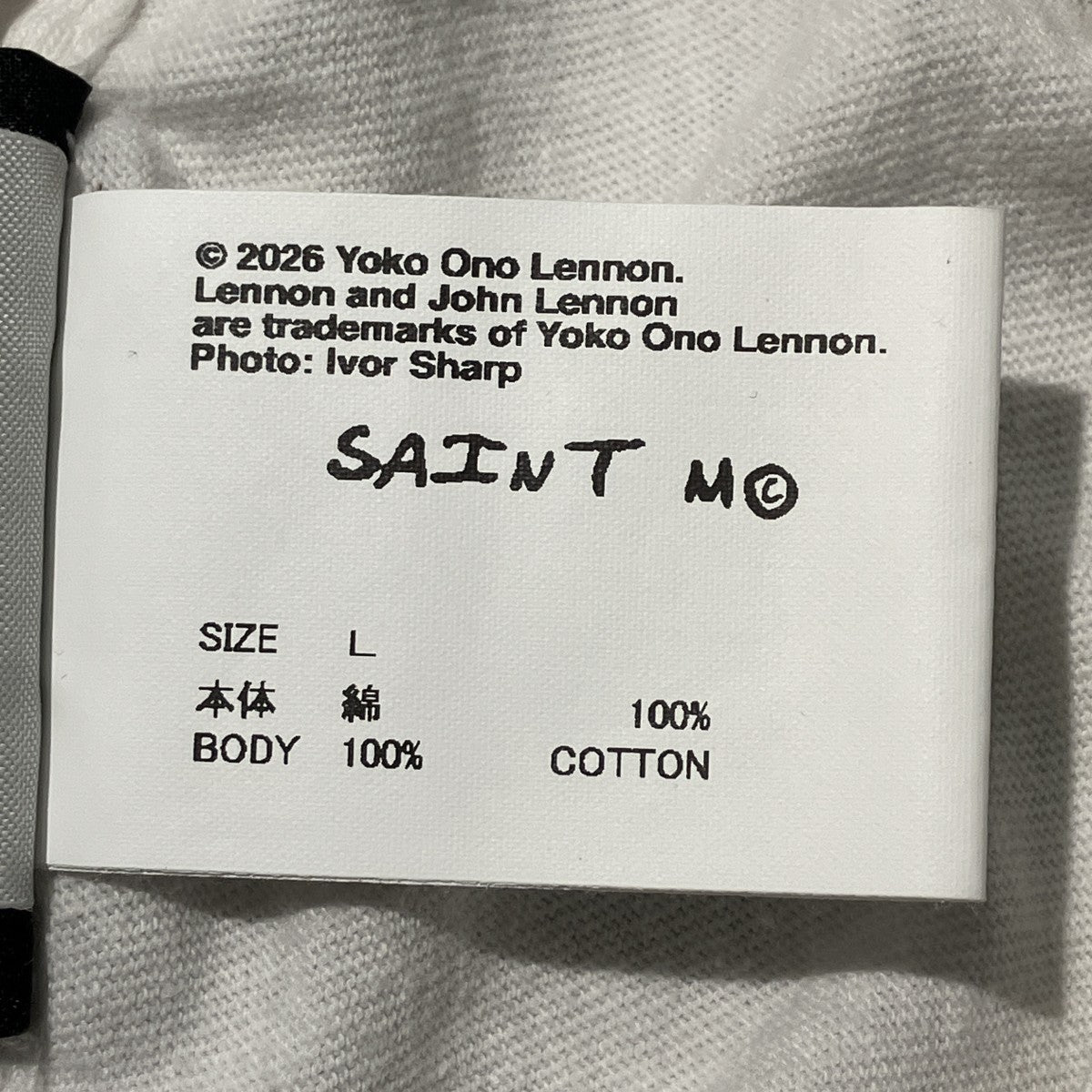 SAINT MICHAEL×JOHN LENNON 26SS半袖TシャツSM-MK8-000-C27 古着・中古-6枚目のアイテム画像