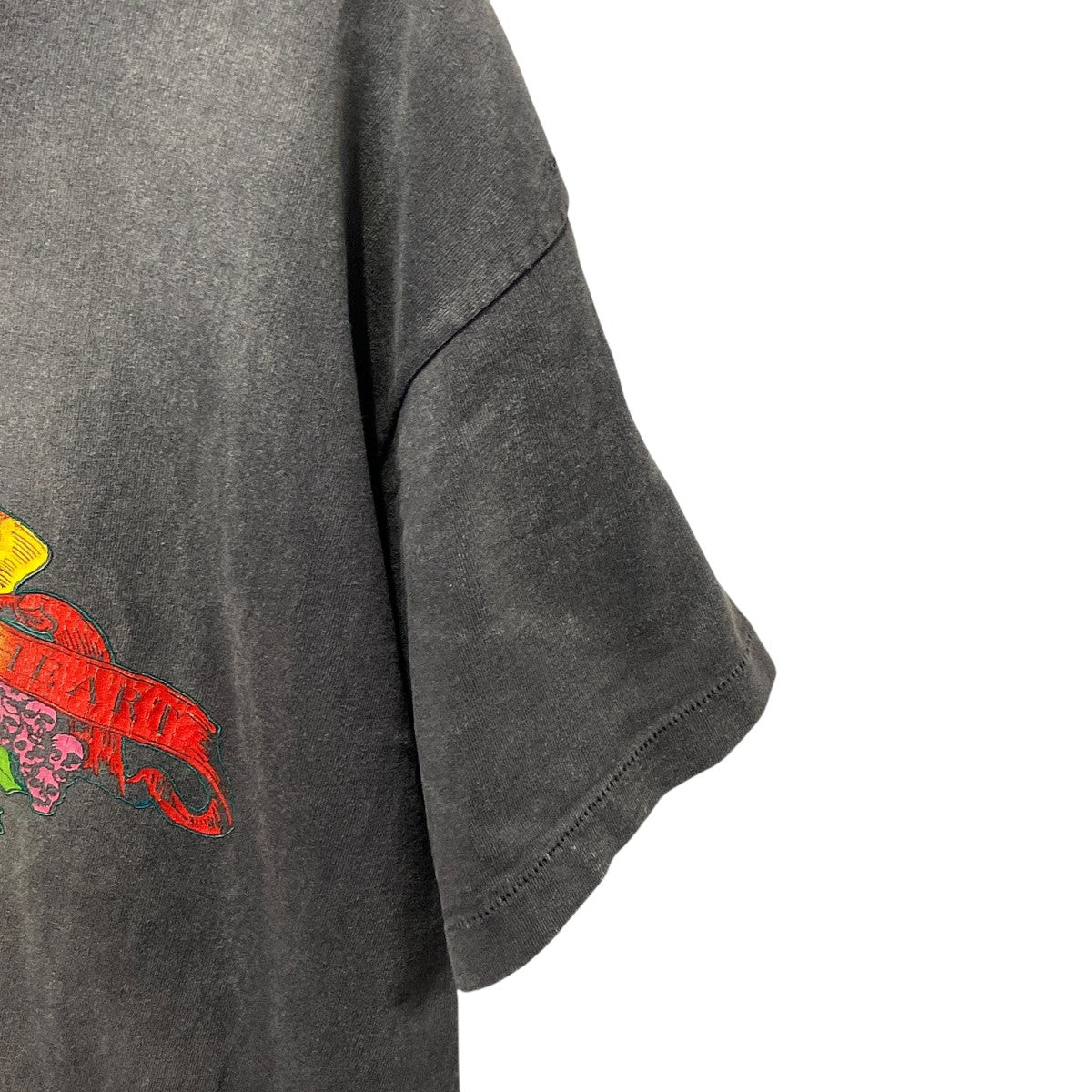 SAINT MICHAEL LM-SS TEE／BEATING／BLACK半袖TシャツSM-YS8-0000-C44 古着・中古-4枚目のアイテム画像