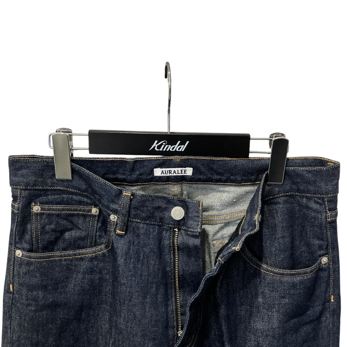 AURALEE HARD TWIST DENIM 5P PANTS #INDIGOデニムパンツA00P01DM 古着・中古-3枚目のアイテム画像