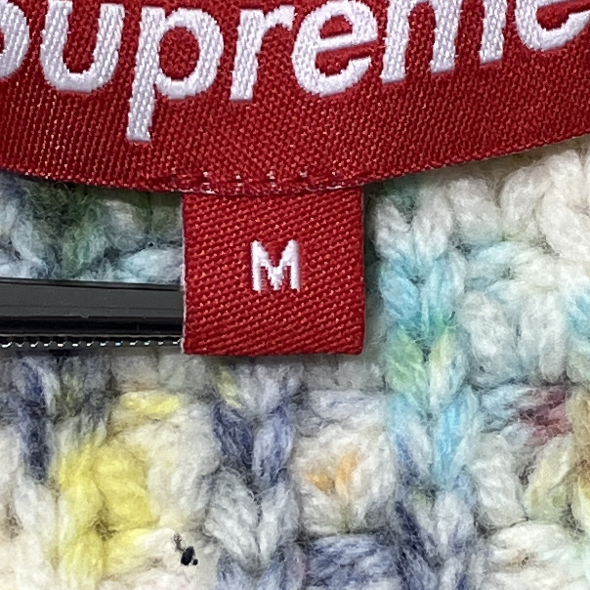 21AWWaffle Knit Cardigan Tie Dyeニットカーディガン