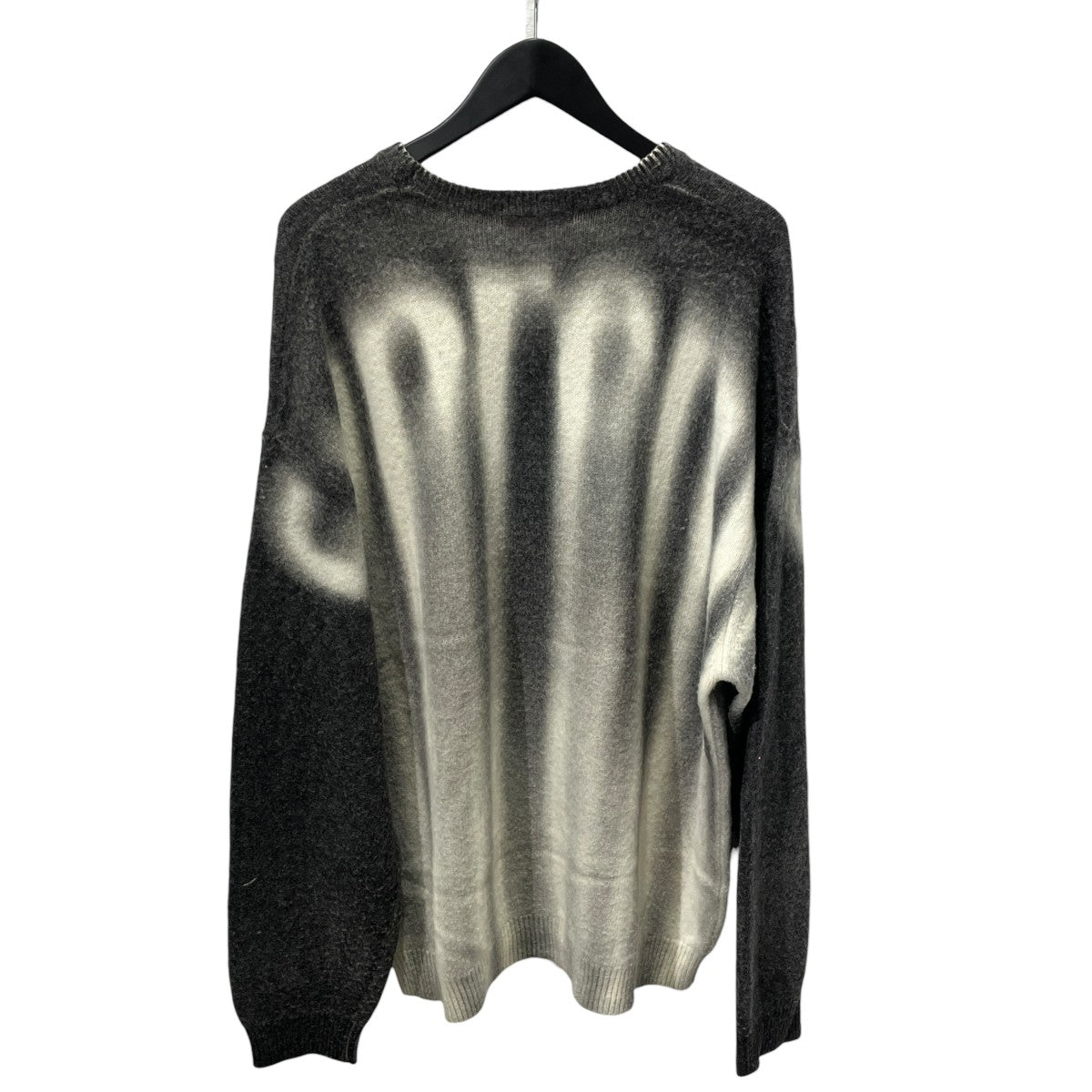 23AWBlurred Logo Sweaterウールニット