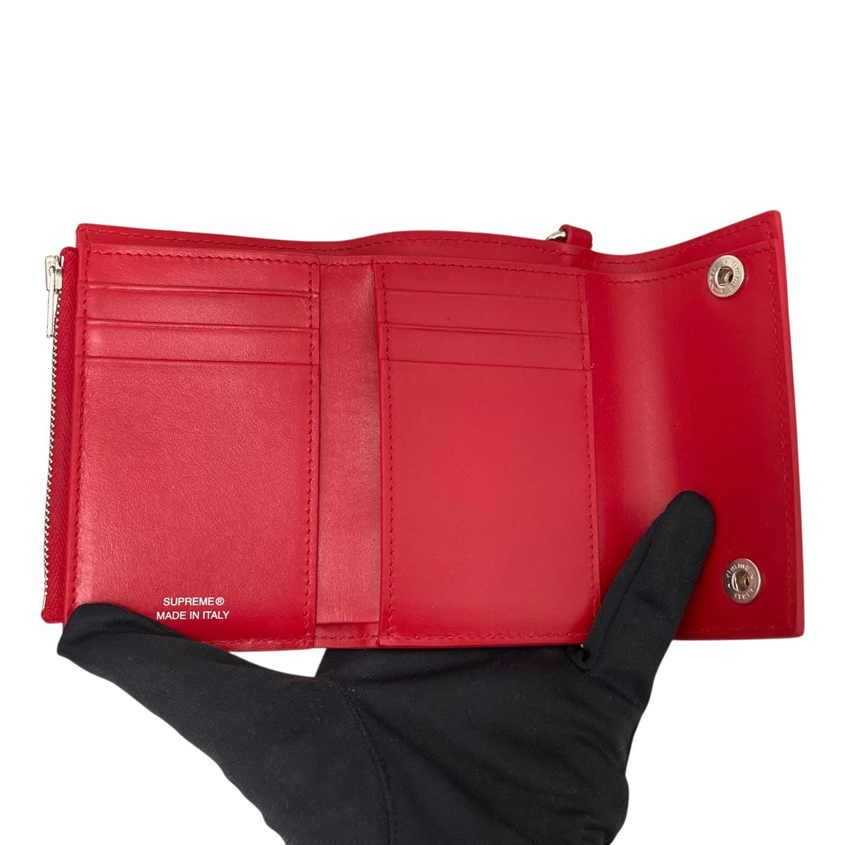 25SSLeather Chain Wallet3つ折り財布