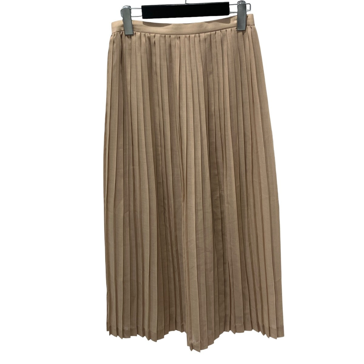 19AWWool Polyester Sheacross Pleated SkirtプリーツスカートA9AS02RM
