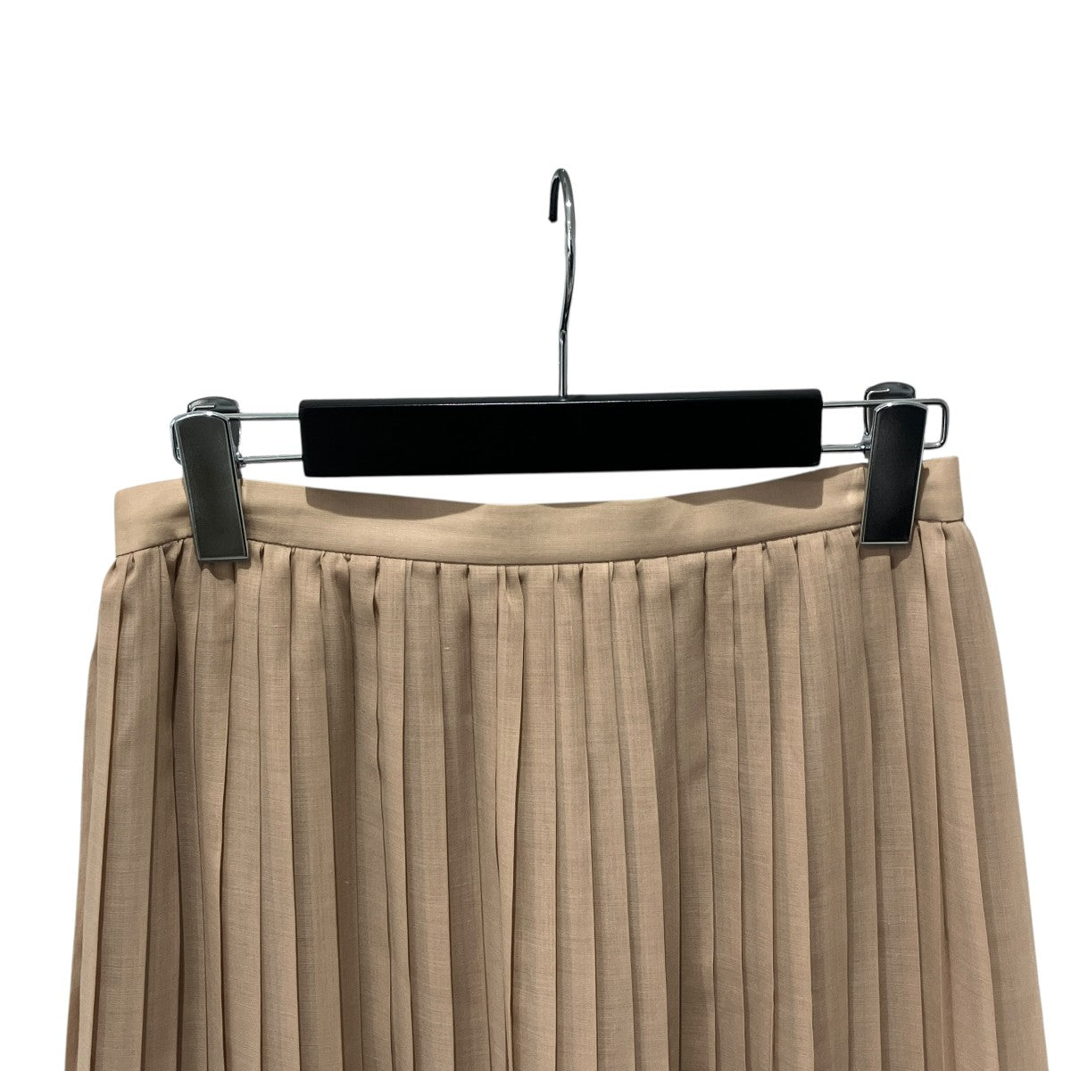 19AWWool Polyester Sheacross Pleated SkirtプリーツスカートA9AS02RM