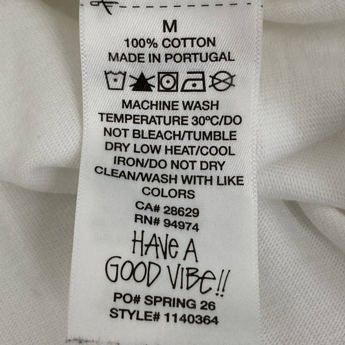 26SSGARMENT DYED SS TEE半袖Tシャツ1140364