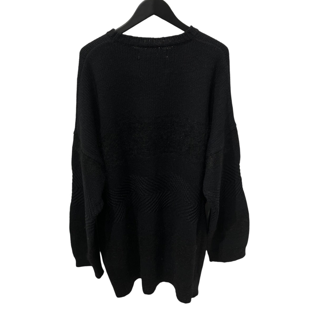 21AWFlower Cross Embroidery Border Knit長袖ニット21AW K-1