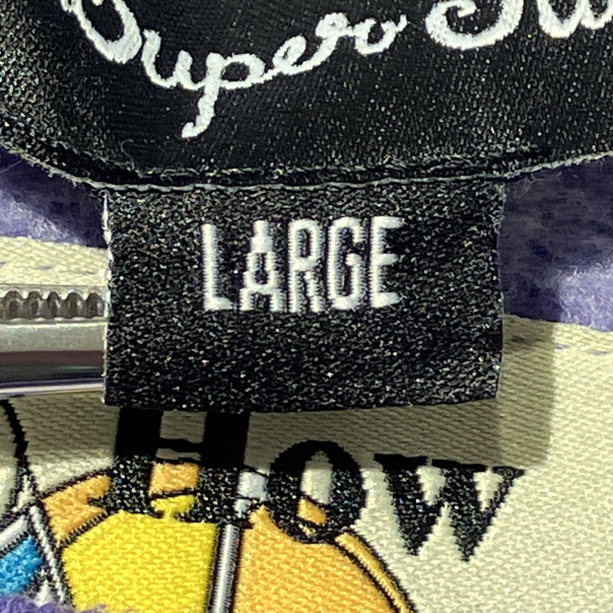 Dyed crewneck purpleスウェットL-659806551164