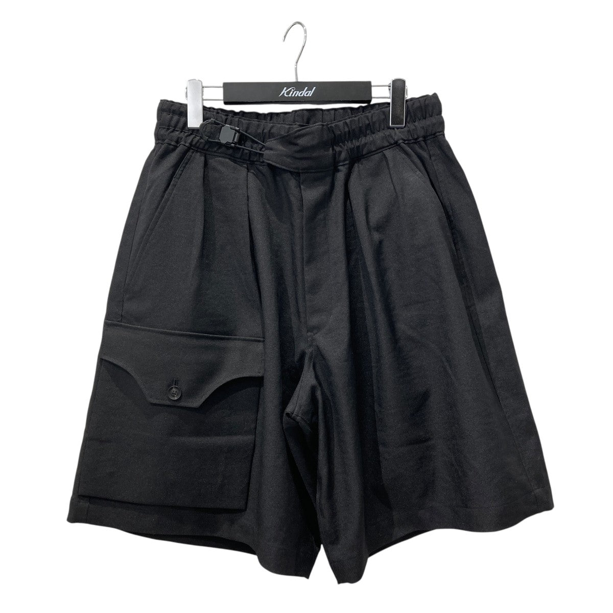 CRINKLE PLEATED SHORTSハーフパンツY3-S24-0000-071