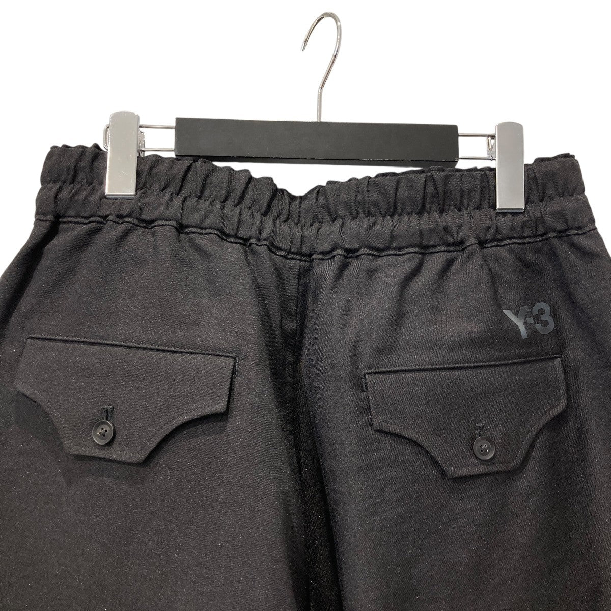 CRINKLE PLEATED SHORTSハーフパンツY3-S24-0000-071
