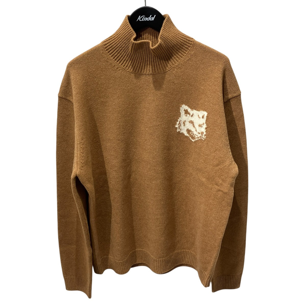 FOX HEAD INTARSIA COMFORT HIGH NECK JUMPER厚手ニットNM00807KM0329