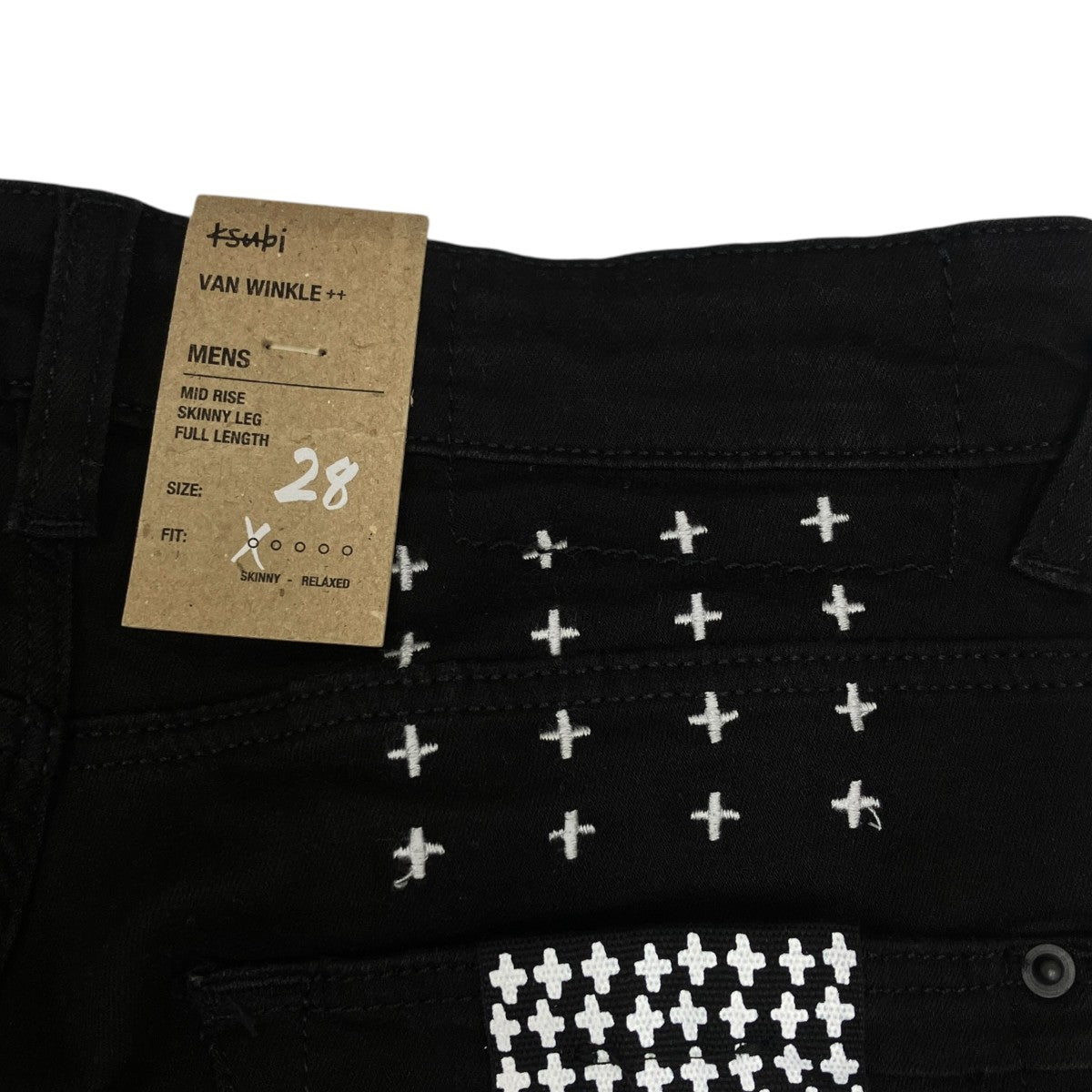 VAN WINKLE BLACK LABELデニムパンツ