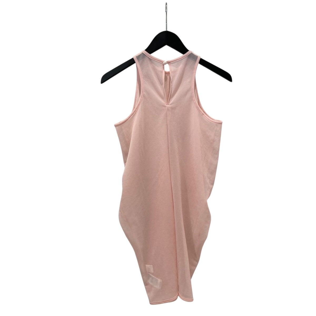 26SSDraped Jersey Sheer Sleeveless Top - pinkノースリーブカットソーMM26SS-JS090