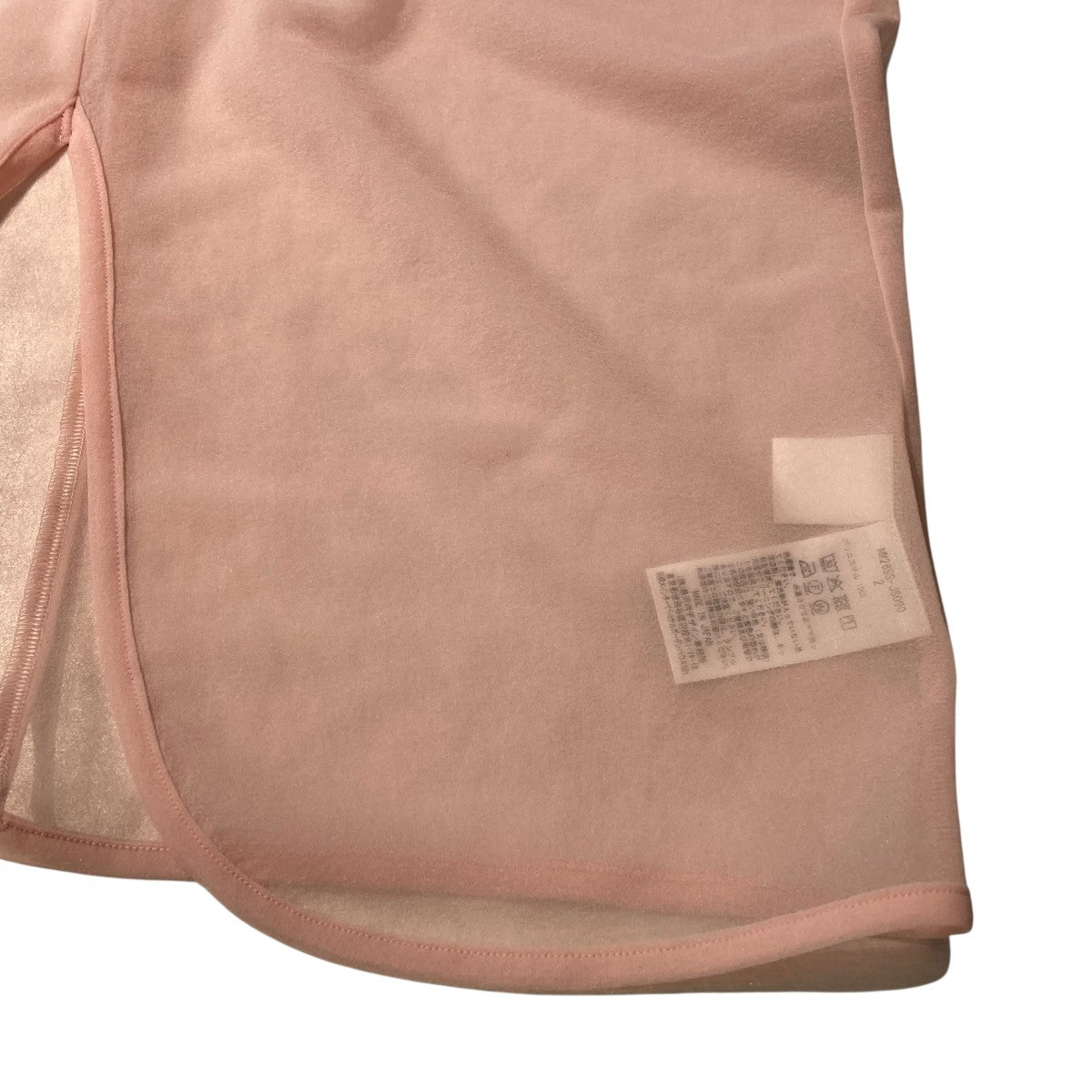 26SSDraped Jersey Sheer Sleeveless Top - pinkノースリーブカットソーMM26SS-JS090