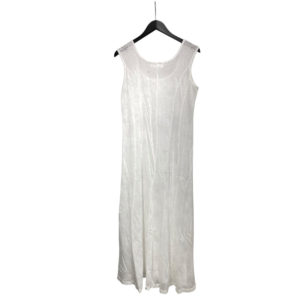 Starry Jersey Sheer Dress - greyノースリーブワンピースMM26SS-JS025