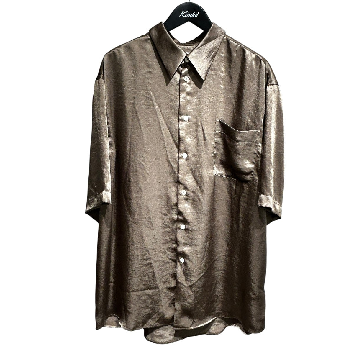PURE POCKET SHIRT KHAKI半袖シャツ