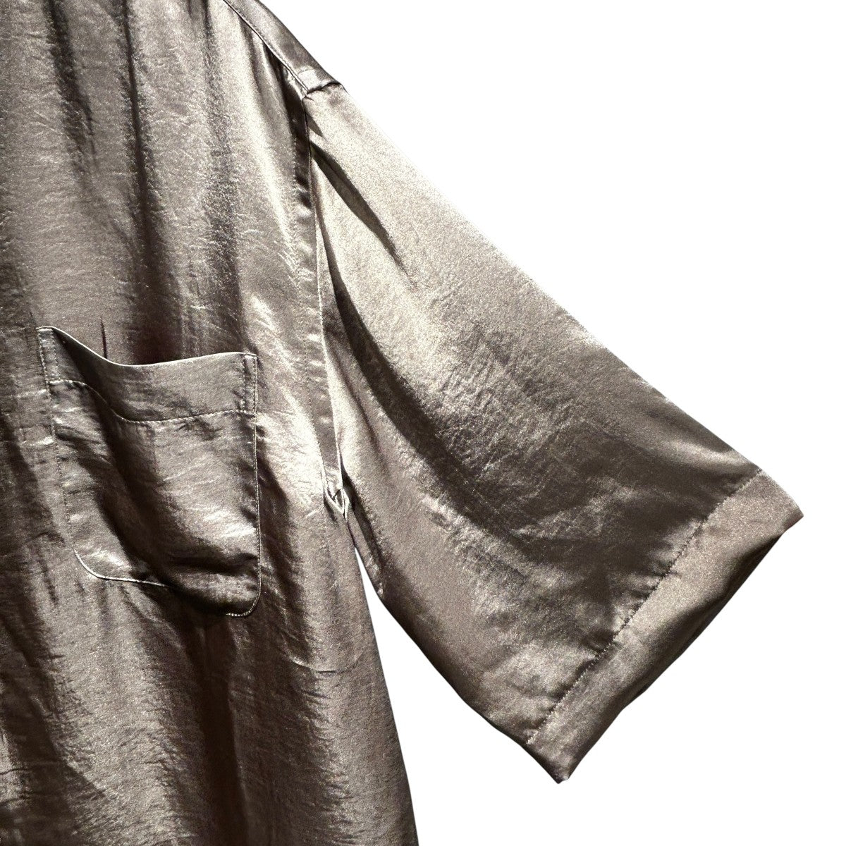 PURE POCKET SHIRT KHAKI半袖シャツ