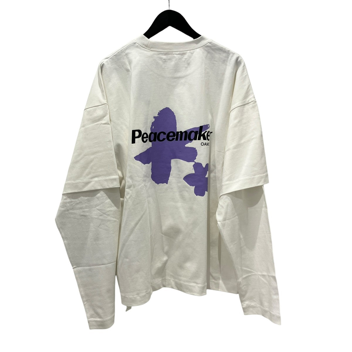 Peacemaker Painted Double Layer Boxy Tshirt長袖Tシャツ